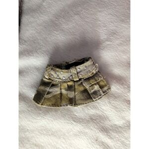 Bratz Wild Life Safari Nevra Replacement Skirt Green Camo